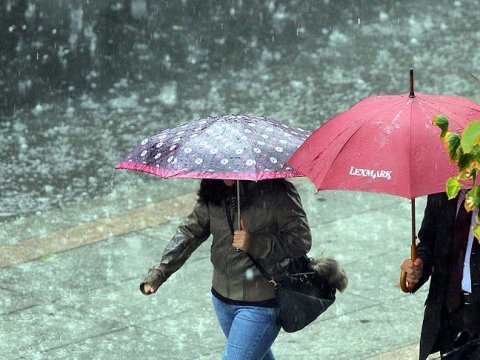 Sabahın havası - Yağış, dolu, sulu qar...