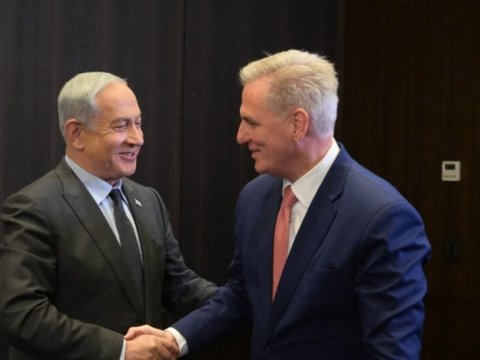 Netanyahu ABŞ Nümayəndələr Palatasının spikeri ilə görüşdü