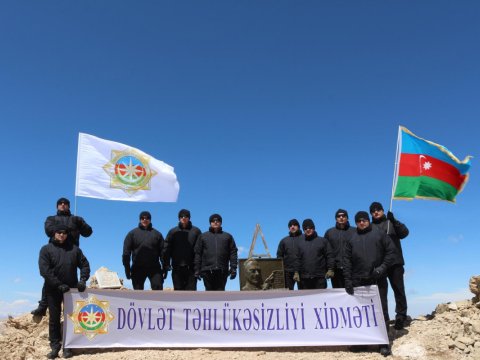 DTX əməkdaşları “Heydər zirvəsi”ndə - FOTO