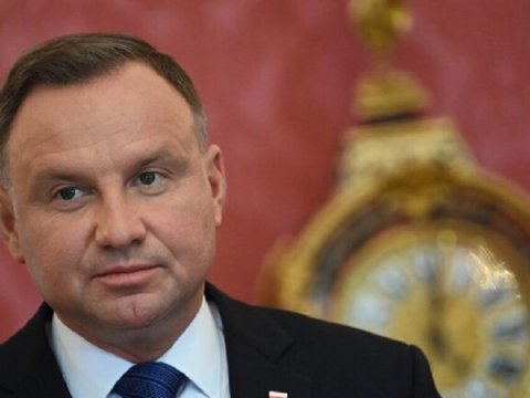 Polşanın maraqlarına görə Ukraynaya yardım edirik - Prezident