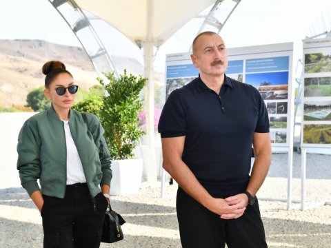 Ağdamda yaşayış məhəllələrinin təməli qoyulub - YENİLƏNİB