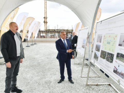 Ağdamda Rəqəmsal İdarəetmə Mərkəzi tikilir - FOTO (YENİLƏNİB)