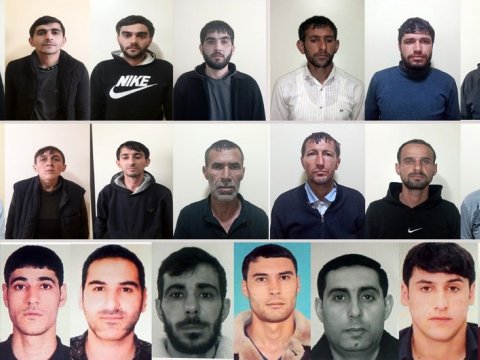 Şirvanda 73 nəfər saxlanıldı - VİDEO