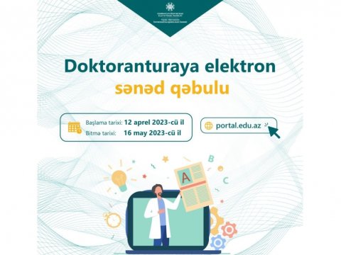 Doktoranturaya sənəd qəbulu davam edir