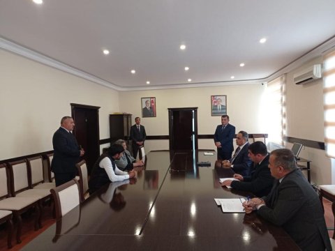 Goranboyda vətəndaşların növbəti qəbulu keçirilib - FOTO