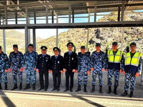 Laçında gömrük postunun qurulmasına hazırlıq gedir  