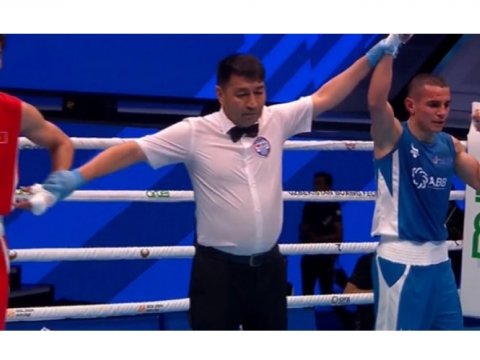 Boksçumuz dünya çempionatına qələbə ilə başladı