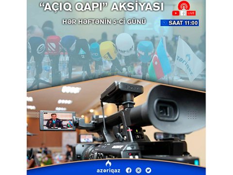 “Azəriqaz”da media və QHT nümayəndələri ilə növbəti görüş keçiriləcək
