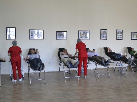 “Azərsu”da qanvermə aksiyası keçirilib - FOTOLAR