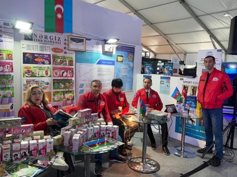 Əqli Mülkiyyət Agentliyinin nümayəndəsi beynəlxalq sərgidə