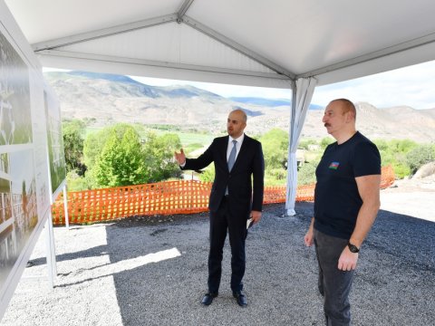 Qubadlıda ilk yaşayış məhəlləsinin təməli qoyuldu