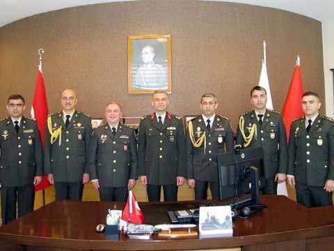 Azərbaycan və Türkiyə hərbi hüquqşünasları görüşüb - FOTOLAR