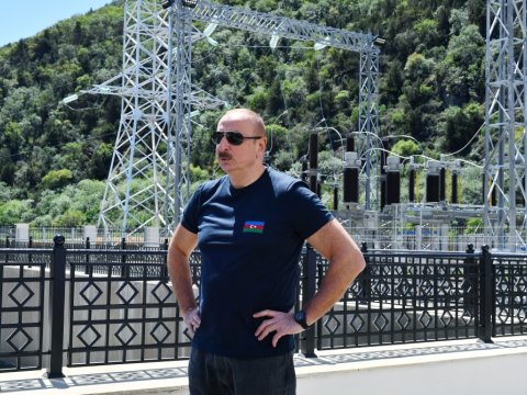 Prezident “Sarıqışlaq”da görülən işlərlə tanış olub - FOTOLAR