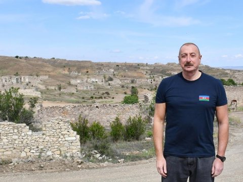  Horovlu kəndinin təməli qoyuldu - FOTO (YENİLƏNİB)