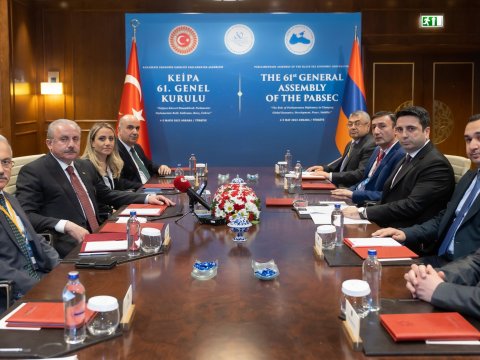 Türkiyə və Ermənistan spikerləri GÖRÜŞDÜ