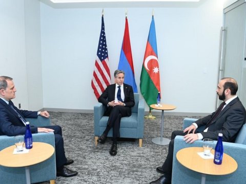 Blinken nazirlərlə görüşüb - FOTOLAR