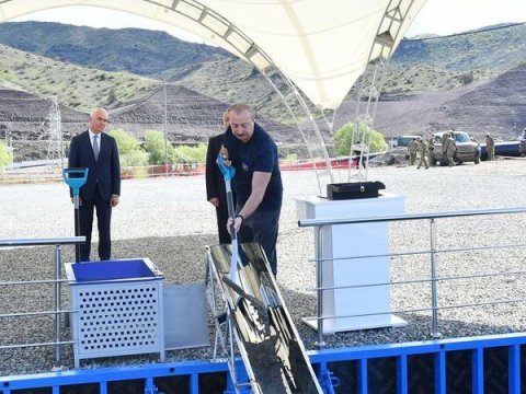 Tuğda ilk yaşayış məhəlləsinin təməli qoyuldu