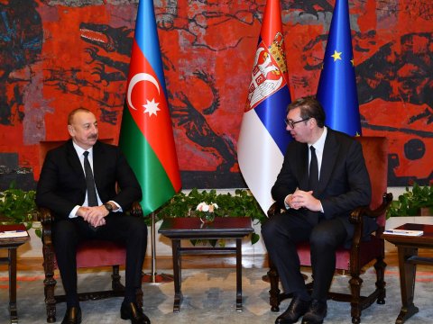 İlham Əliyev serbiyalı həmkarına başsağlığı verdi 