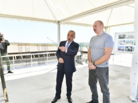 Füzulinin su təchizatı və kanalizasiya sistemi qurulur 