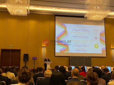 Heydər Əliyevin xarici siyasətinin prioritetləri barədə konfrans