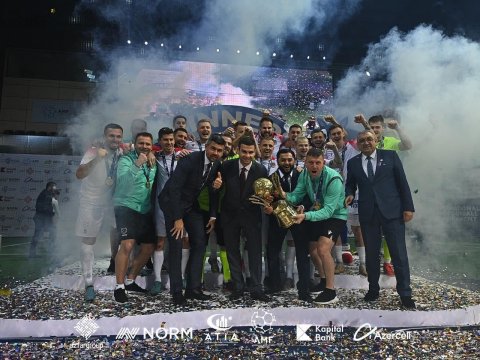 Bakıda keçirilən Beynəlxalq Minifutbol Turniri başa çatdı