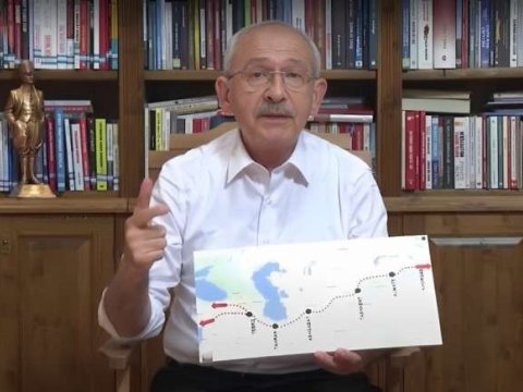 Kılıçdaroğlunun xəritəsi etiraz doğurdu - CHP-dən REAKSİYA