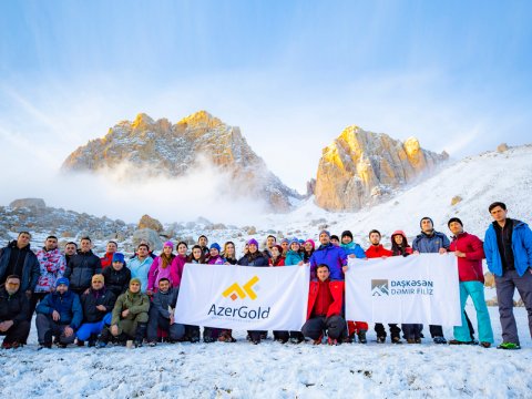 “Heydər zirvəsi”nə alpiniada təşkil edilib - FOTOLAR