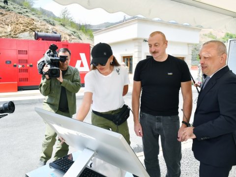 İlham Əliyev Daşaltıda açılışda - YENİLƏNİB