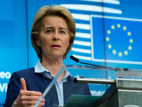 Leyen Qələbə Günü Kiyevə gedir