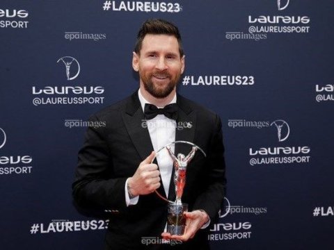 Messi ilin ən yaxşı idmançısı seçildi