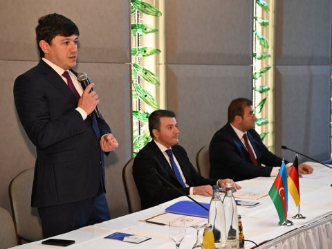 Berlində Azərbaycan icması ilə görüş keçirildi - FOTOLAR