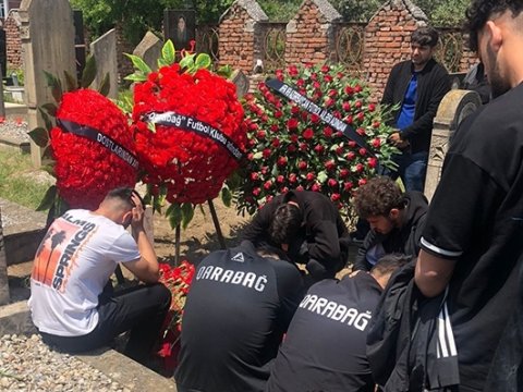 “Qarabağ”ın futbolçusu dəfn olundu - FOTO+VİDEO
