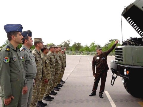 Naxçıvanda ordunun döyüş gücü artırılır - FOTOLAR