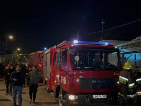Bakıda güclü partlayış: Ölən və yaralılar var (FOTO)