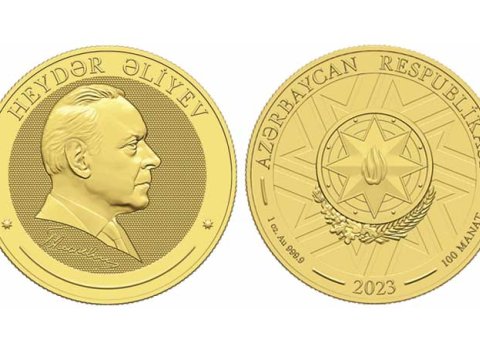 Qızıl pul nişanlarının satışına başlanıldı