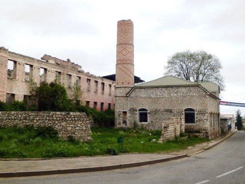 Şuşada Saatlı məscidinin açılışı olub