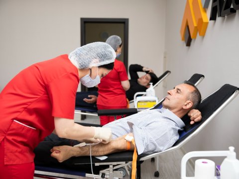 “AzerGold” qanvermə aksiyası təşkil edib - FOTOLAR