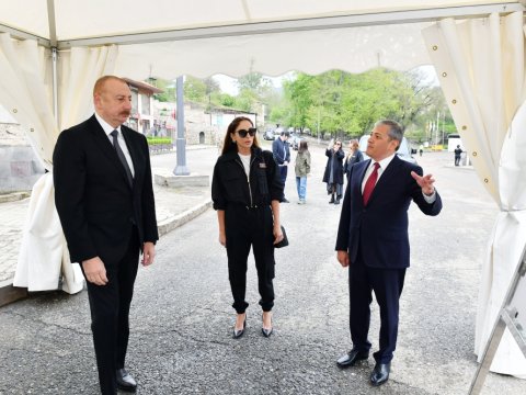 Şuşada Dövlət Xidmətləri Mərkəzi təmir olunur