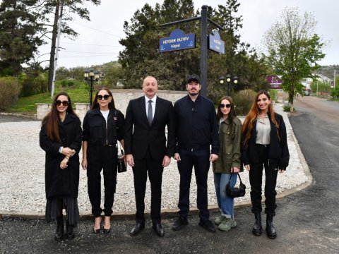 Şuşanın Heydər Əliyev və 8 Noyabr küçələri... - FOTOLARI
