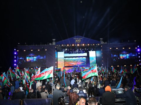 Bakıda möhtəşəm gün... - FOTOLAR+VİDEO