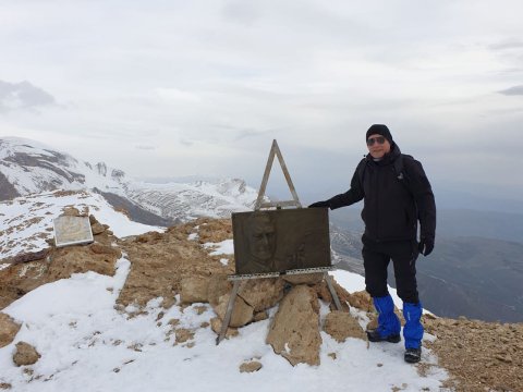 Dövlət Komitəsinin əməkdaşı “Heydər Əliyev Zirvəsi”ndə - FOTO