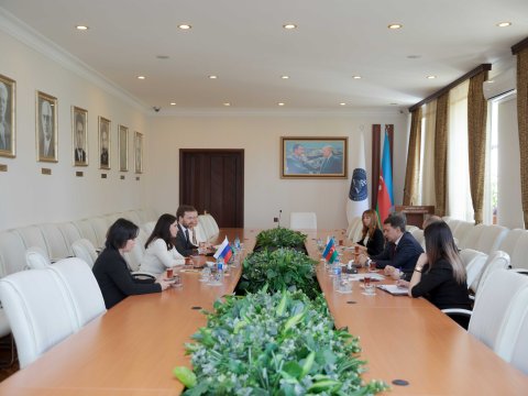 Moskvadan gələn nümayəndə heyəti ATU-da qonaq olub - FOTO