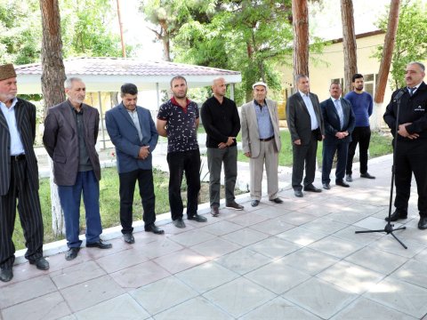 Sahibkarlar “Açıq mikrofon” qarşısında - FOTO