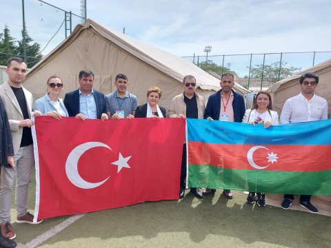 QHT təmsilçiləri Kahramanmaraşda - FOTOLAR