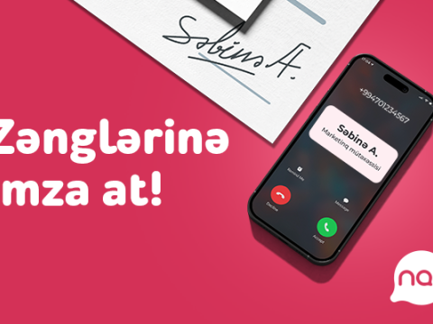 “Nar” dan yeni xidmət: “İmzalı zəng”