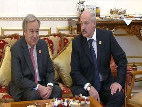 Lukaşenko BMT baş katibinə təşəkkür etdi - SƏBƏB
