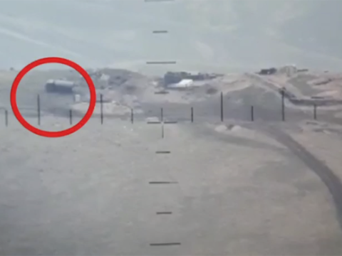 Düşmənin canlı qüvvəsi belə məhv edildi - VİDEO