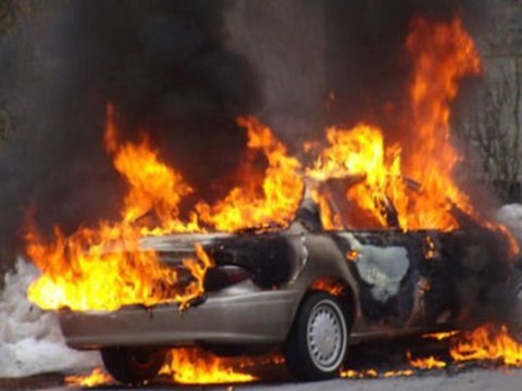 Bakıda dəhşətli qəza - 2 nəfər yanaraq öldü 