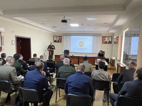 Hərbi attaşelərə erməni təxribatı barədə məlumat verildi - VİDEO