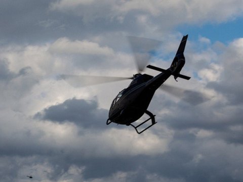 Rusiya helikopteri Ukrayna ilə sərhəddə qəzaya uğradı